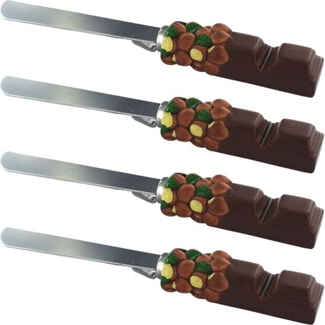 Set de 4 ustensiles de cuisine spatule pour pâte à tartiner et spatule Fackelmann Display (1/4)