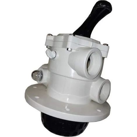 6-Wege-Top-Ventil TM12-E weiß zum Anschrauben (8 Löcher), D.203mm.