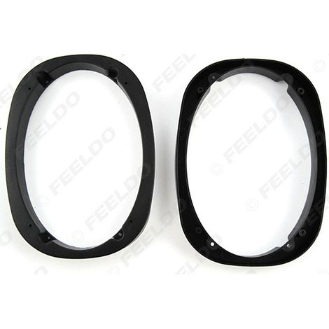 Support plat universel pour haut-parleur 6×9 pouces, entretoise pour haut-parleur de voiture (modification non destructive), anneau universel pour haut-parleur