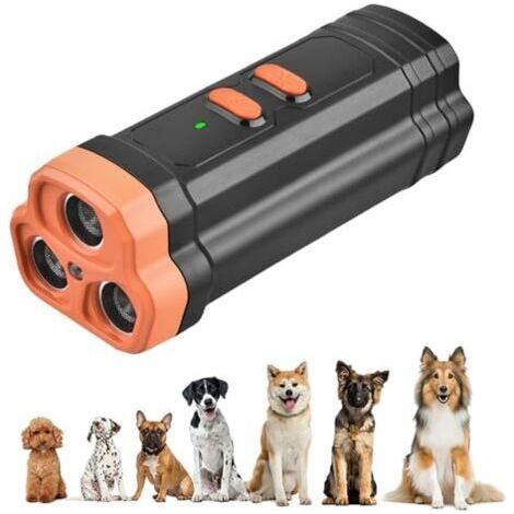 Vllold Dog Bark Suppressant, Behavior Correction Device for Pets, Powerful Bark Stopper for Camping, Outdoor Activities and Travel--DTEKGAZ