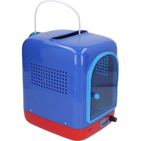Mini imprimante 3D FDM 80x80x80 mm, haute précision, buse de 0,6 mm, consommables PLA pour loisirs créatifs, prise UE 100-240 V (1/5)