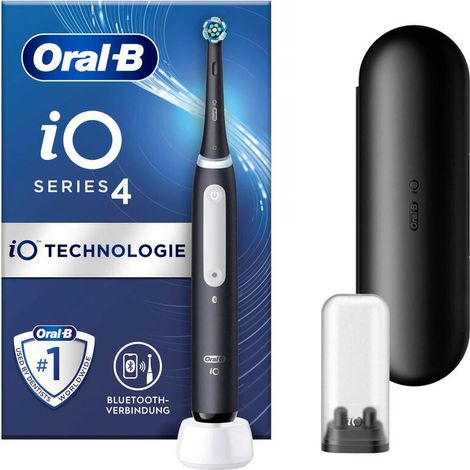 Oral-B iO 4 Adulto Cepillo dental giratorio Negro (1/3)