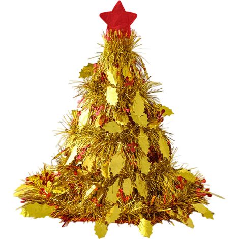 Cappello di Babbo Natale, decorazione per albero di Natale, Installazione-06