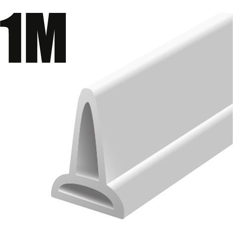Water Stopper - Silicone Shower Threshold Strip - For Curbless Shower And Bathroom Water Containment - 1 M (1/5)