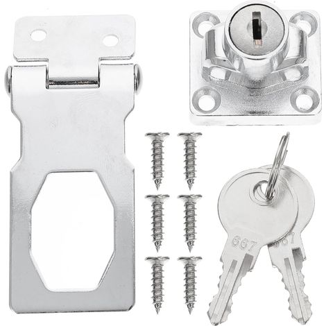 Serrure LALAFINA pour meubles et vitrines, en alliage de zinc