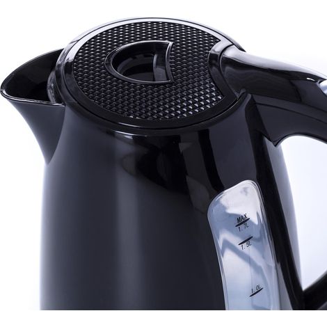 Camry Bollitore CR 1255 Standard 2200 W 1,7 L Plastica Base girevole a 360° Nero (1/5)
