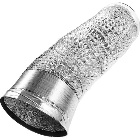 Verdickter Flexiblem Lüftungsschlauch 180mm Durchmesser Aluminiumfolien Hitzebeständig und (1/5)