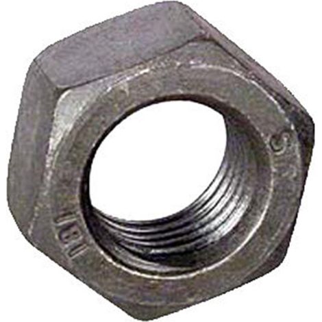 Écrous hexagonaux métriques 22 mm DIN 934 en acier zingué
