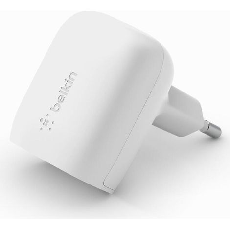 Cargador de Pared Belkin WCA006VFWH Blanco 20 W (1/4)