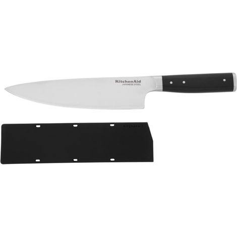 Couteau de cuisine avec fourreau 20,32cm - 334 x 48 x 21 mm - KITCHENAID