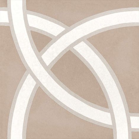 Carrelage sol / mur effet ciment 20x20 cm CAPRICE DECO LOOP PASTEL (vendu par boite de 1m2) (1/4)