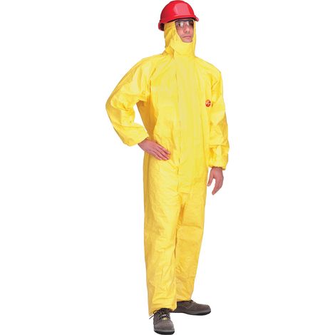 Tuta protettiva Tychem® 2000 C Gr.L gialla PSA III