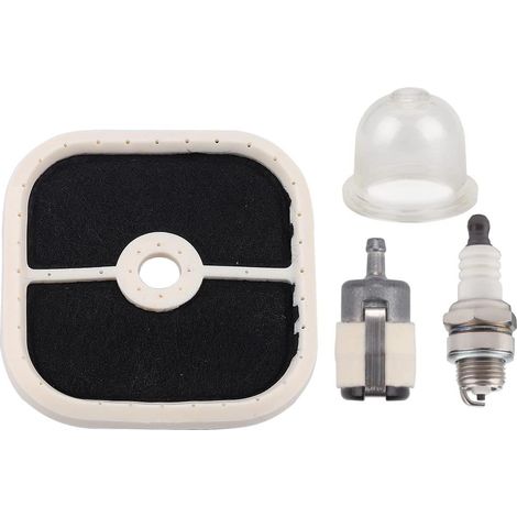Kit d'entretien avec filtre à air SRM 266 PB251 pour Echo PB-251, PB-255, SRM266, PB-265LN, PB-255LN, ES255, SRM266T, SRM266S – inclut filtre à air, filtre à carburant et bougie d'allumage. (1/5)