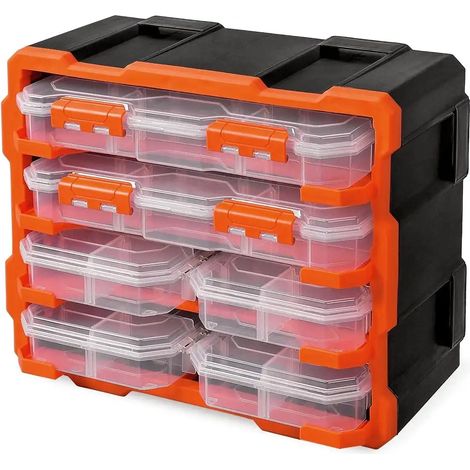 Alutec Kit valigette porta minuteria (L x L x A) 38 x 18 x 32 mm suddivisione variabile Contenuto 6 Parti (1/4)
