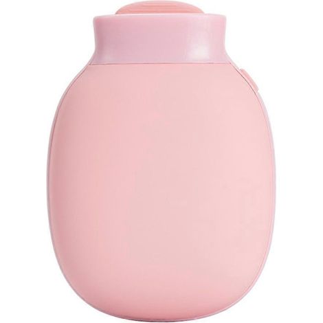 Chauffe-mains USB avec batterie externe, chauffe-mains électriques, cadeau idéal pour hommes et femmes - modèle standard - rose cerisier (1/5)