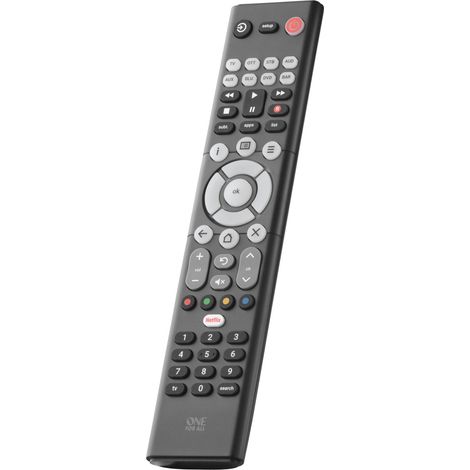 One For All Essence Basic 8 Fernbedienung IR Wireless Audio, DVD/Blu-ray, Spielekonsole, Soundbar-Lautsprecher, TV Drucktasten