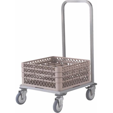Chariot de Transport pour Casiers à Vaisselle avec Anse 560 x 600 mm - Pujadas