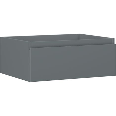 Mexen Orio Badezimmer-Unterschrank 60 cm, 1 Schublade, Graphit matt - 91A10-06023-1-BF66 (1/5)