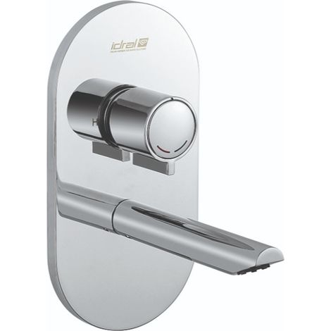 Mitigeur encastré à minuterie pour lavabo avec bec - Idral 700.B2/1 (1/5)