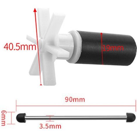 Turbine de pompe à eau silencieuse pour Lay Z Spa – Acier inoxydable – Remplacement pour fonctionnement optimal – Compatible piscine et jardin