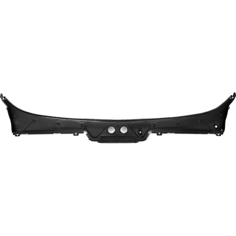 Cubierta del capó del limpiaparabrisas, compatible con modelos BMW, material resistente, color negro. (1/2)