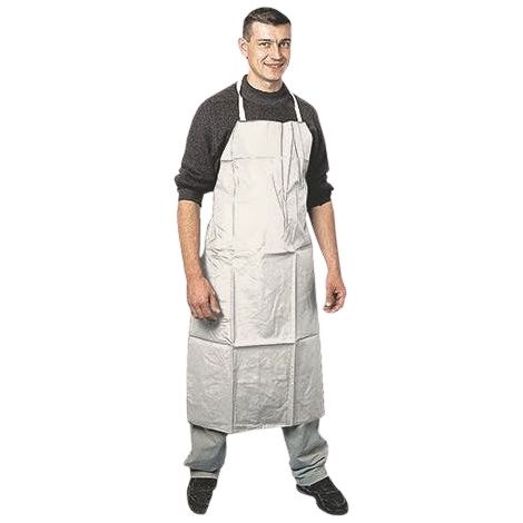 Tablier de protection PVC APRON double enduction 120x90cm blanc - COVERGUARD - 56181