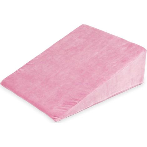 cuneo da gioco in morbida schiuma rosa velluto (1/5)