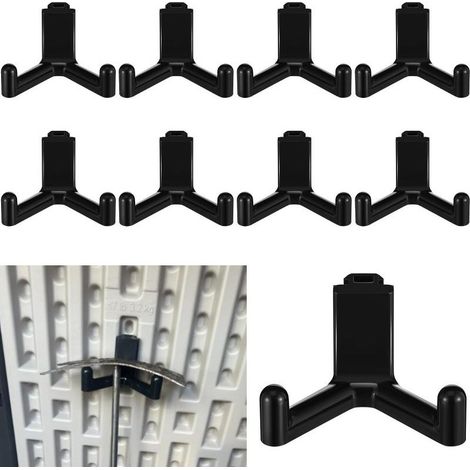 10er-Pack Yaocom ABS-Haken – Aufbewahrung in Garage und Gartenhaus, kompatibel mit Lifetime 60305/60118/60127/60138/60141 (1/5)