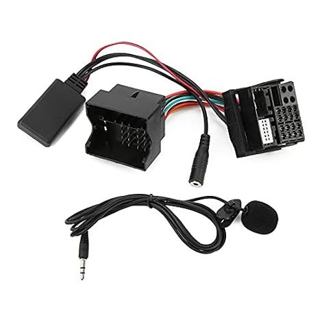 Adaptateur Microph Fil Audio Auxiliaire Adaptateur 150cm 59in Remplacement de la Longueur des Câbles du Lecteur de Voiture pour Les Accessoires Automatiques 510 300 (1/5)