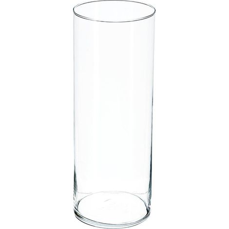 Vaso cilindrico in vetro H40cm - Atmosphera créateur d'intérieur