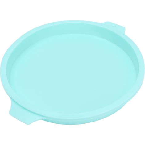 Moule à Gâteau en Silicone Réutilisable Bleu, Rond pour Pâtisserie et Boulangerie (1/5)