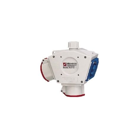 Mennekes DELTA-BOX 2xCEE16A5P,Schuko 92916