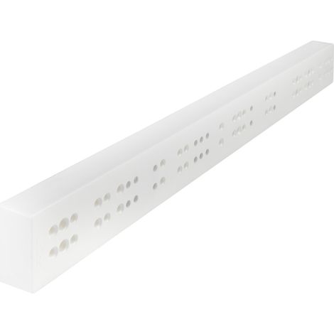 SOTECH Distanzleiste für Schubkastenführungen bei Innenschubläden (BxHxT) 25 x 50 x 486 mm weiß (1/3)