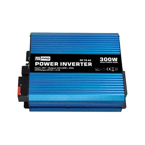 Convertisseur continu-alternatif, Onde sinusoïdale pure, 24V / 230V - 300W ( Prix pour 1 ) (1/3)