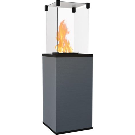 KRATKI Gaskamin PATIO Mini Quarzstein Filo Mercurio Gasheizgerät 4-8,2 kW (1/5)
