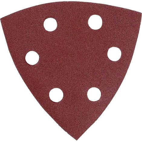 FOGLI DI CARTA ABRASIVA A DELTA MAKITA 94mm GRANA 60, 10 PEZZI - P-33261