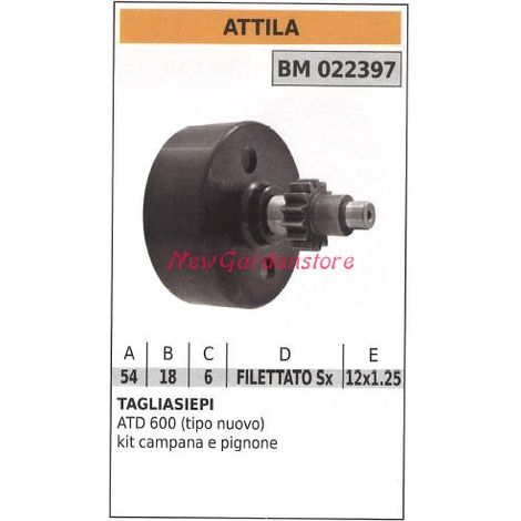 Campana frizione ATTILA tagliasiepe ATD 600 022397