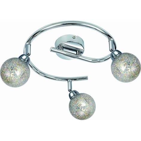 Plafoniera Candellux Kaleidoscope 98-61577 cromo 45cm 3xG9