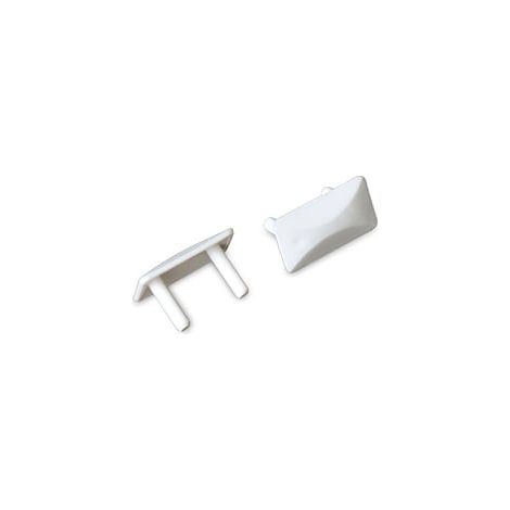 Pack 10 protections pour fiche 2 pôles blanc GSC 0200715