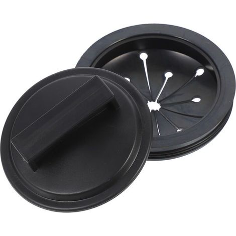1 Jeu Kit Bouchon De Vidange Et Écran Éclaboussures Pour Évier Protection Étanche Pour Broyeur De Déchets De Cuisine Durables Et Flexibles Installation Sans Outil 2 Pièces (1/3)