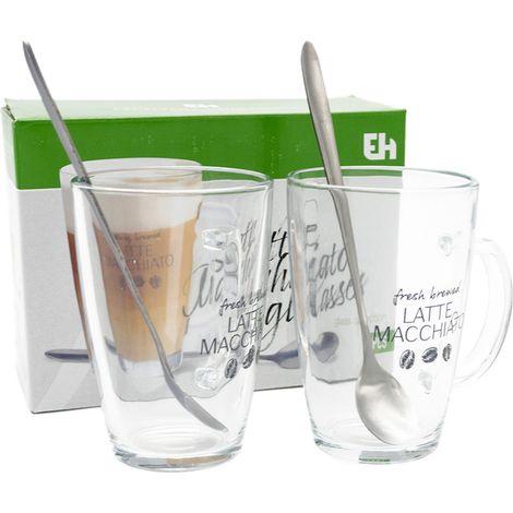 Service à café pour deux, 2 tasses avec oreille, 2 cuillères à café (1/5)