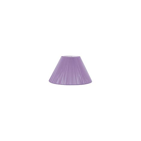 "Paralume SINFONIA viola in tessuto lampadine E27"