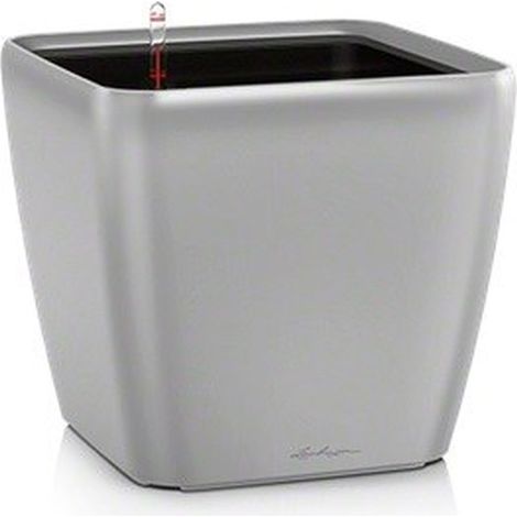 Premium Square Vase 35 Lechuza Ensemble Complet 35 cm - Rouge scarlet brillant (1/5)