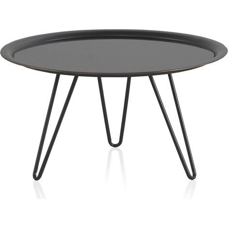 Couchtisch aus Metall mit Metallplatte (1/3)