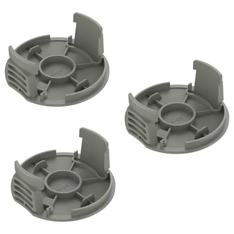 Couvercle de bobine pour Bosch F016F05320, compatible avec les pièces rechange EasyGrassCut 18, 23, 26, 18-26, 18-230, 18-260 (3 couvercles débroussailleuse) - (1/5)