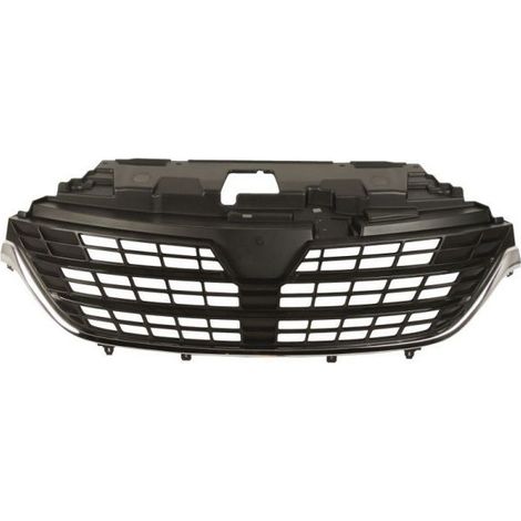 Grille de calandre avant noire et moulure chromée Renault Trafic 3 phase 2 2019-2021