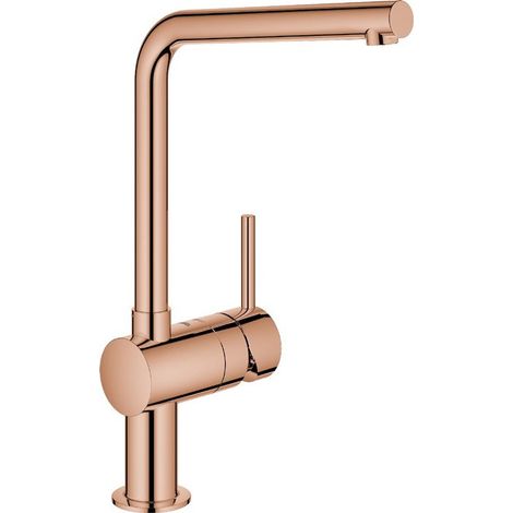 Mitigeur d'évier Minta 31375 L-sortie or rose vif