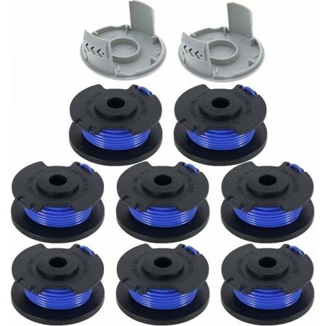 Replacement Spools of Line for Brushcutter Compatible with Ryobi One+ AC14RL3A Replacement of the cutting line and the cutting cable of the spool trimmer head (1/5)