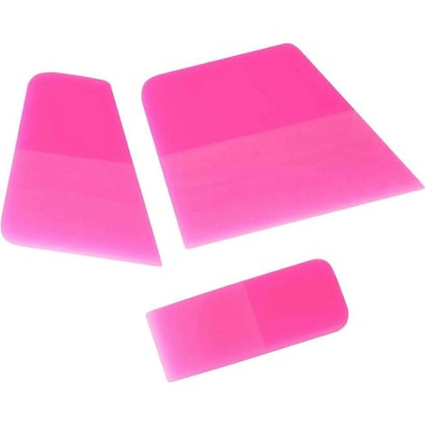 raclettes en caoutchouc génériques pour la pose de films teintés sur vitres, idéales pour la fabrication d'enseignes et la maison. (1/5)