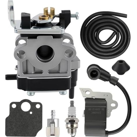 Kit de carburateur 6696550 pour débroussailleuse Metabo HPT CG22EADSLP, CG22EASSLP, CG22EABSLP, pour Tanaka TCG-22EAB, TCG-22EAS, assemblage de carburateur WYC-22 21,1 cc (1/5)